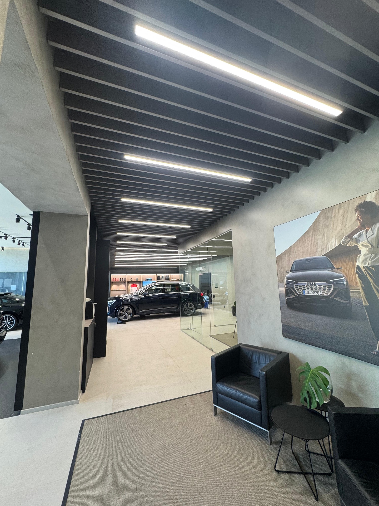 Iluminação linear LED